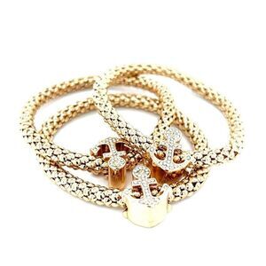 3 Anchor Bracelets (c)